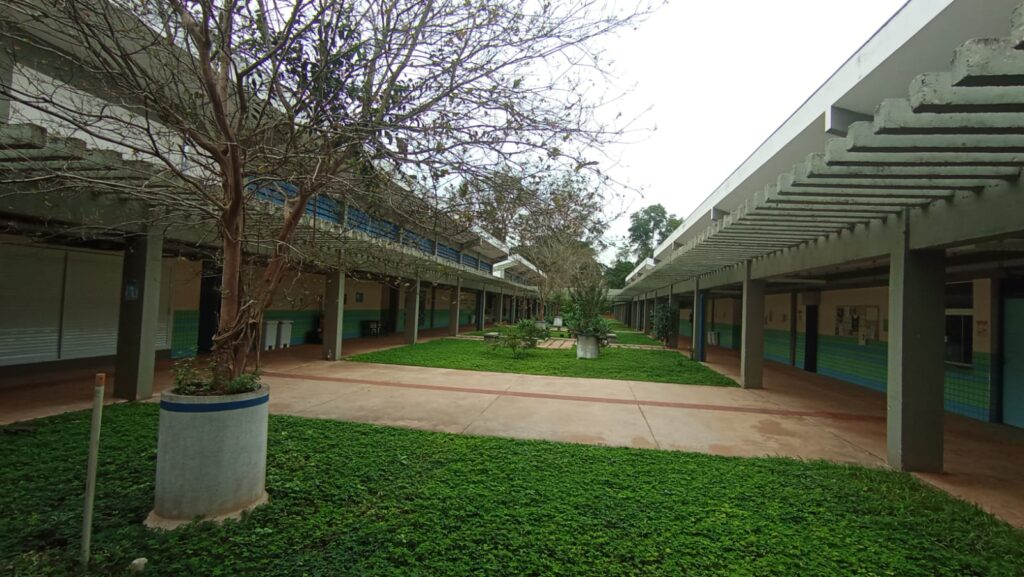 Salas da aula no campus Lagos do Sino da UFSCar